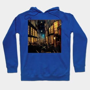 Starry Night in Diagon Alley Hoodie